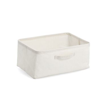 FÖRVARINGSLÅDA ZELLER 37X26CM BEIGE