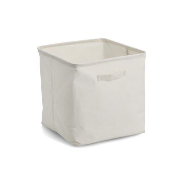 FÖRVARINGSLÅDA ZELLER 32X32CM BEIGE