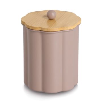 FÖRVARINGSBURK ZELLER MED BAMBULOCK 1000ML