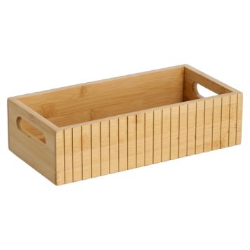 FÖRVARINGSLÅDA ZELLER 30X15CM BAMBU