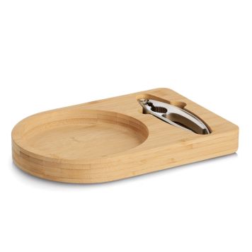 NÖTKNÄPPARKIT ZELLER BAMBU 2-DELAR