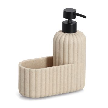 DISKMEDELSPUMP ZELLER MED FÖRVARING BEIGE