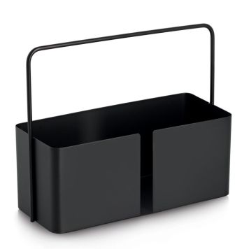KÖKSREDSKAPSHÅLLARE ZELLER 30X12X24,5CM SVART