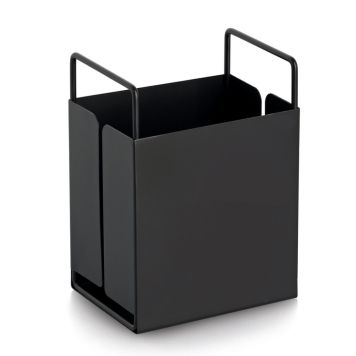 KÖKSREDSKAPSHÅLLARE ZELLER 14X10,5X19CM SVART 