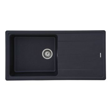 DISKDISKBÄNK RESPEKTA COLUMBIA GRANIT 100X50CM SVART 