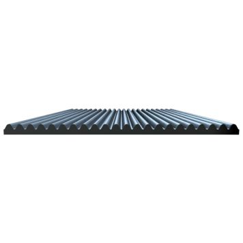 GUMMIMATTA ZENITH  SLITSTARK SMALRÄFFLAD 2,7X120MM