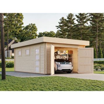 GARAGE PALMAKO RASMUS TRÄPORT 19M²