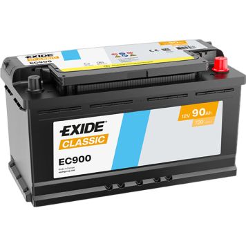 BILBATTERI EXIDE 12V 90AH