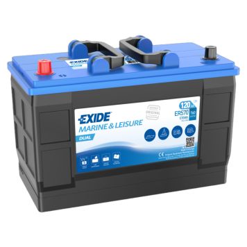 BÅTBATTERI EXIDE DUAL MULTIH 12V 115AH