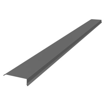 VATTBRÄDEBESLAG ARECO 25X140 MÖRK SILVERMETALLIC