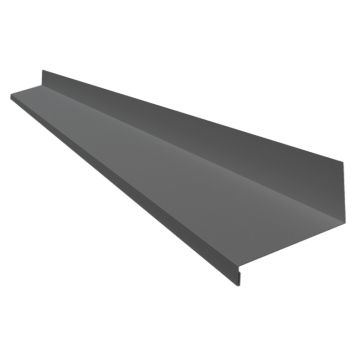ÖVERBLECK ARECO 100MM 2M MÖRK SILVERMETALLIC