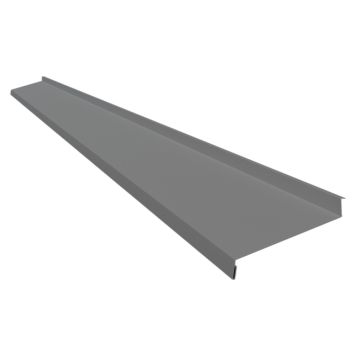 UNDERBLECK ARECO 60MM 2M MÖRK SILVERMETALLIC