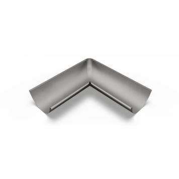 RÄNNVINKEL ARECO INNER 125 90° MÖRK SILVERMETALLIC