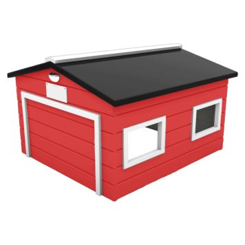 GARAGE AM ROBOTS MY ROBOT HOME COMPACT RÖD/VIT 