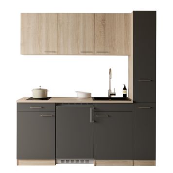 KÖK RESPEKTA INGRID KB180ESGES2 GRÅ/EK 180CM