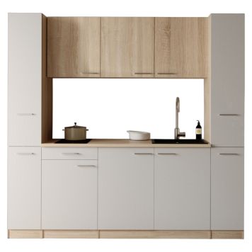 KÖK RESPEKTA INGRID KB210ESWESOK2 VIT/EK 210CM