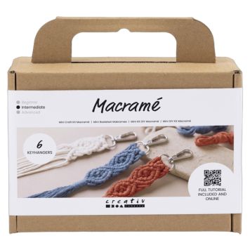 PYSSELKIT CREATIV COMPANY MAKRAMÉ NYCKELRINGAR