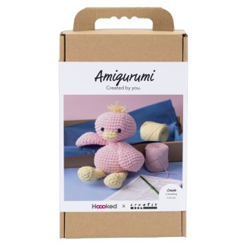 PYSSELKIT CREATIV COMPANY AMIGURUMI ANKA ROSA GUL
