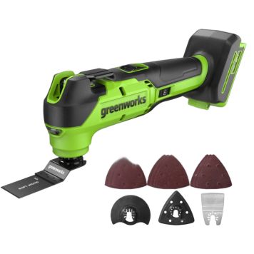 MULTIVERKTYG GREENWORKS MT332A1 POWERALL 24V UTAN BATTERI