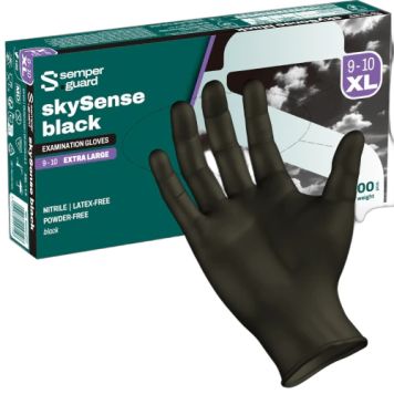 NITRILHANDSKE SEMPERGUARD SKYSENSE STRL XL 9 90-PACK