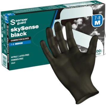 NITRILHANDSKE SEMPERGUARD SKYSENSE STRL M 7,5 100-PACK 
