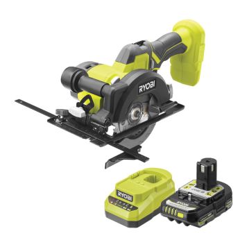 CIRKELSÅG RYOBI R18CS115-1C20GP ONE+ 115MM 18V 1X2,0 AH