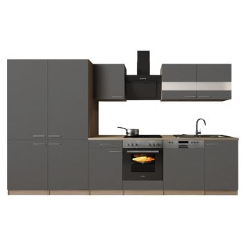 KÖK RESPEKTA MERLE 0140KB340ESGFD GRÅ 370CM 