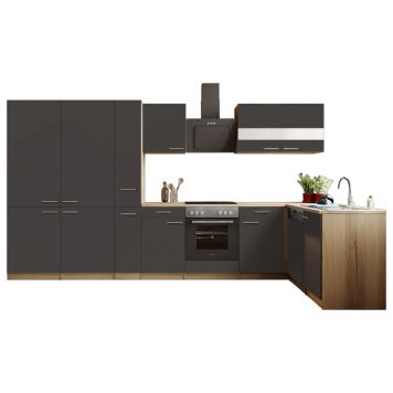 KÖK RESPEKTA MERLE 0140KBL370ESGFD GRÅ 370CM 