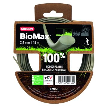 TRIMMERTRÅD OREGON BIOMAX 2.4MMX15M