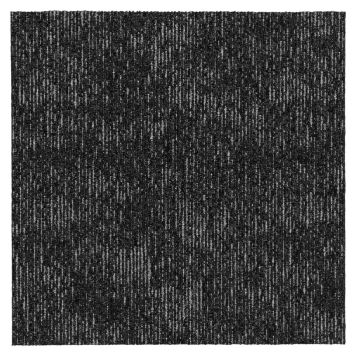 TEXTILPLATTA CONDOR CARPETS EMOTION SVART 50X50CM 5M²/PKT