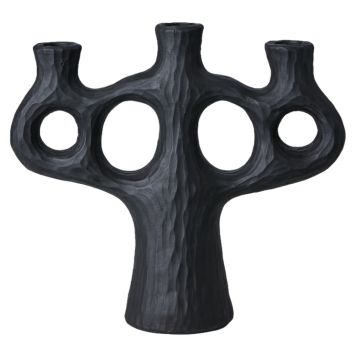 LJUSSTAKE AFFARI ELIS 26,5X9X24CM SVART