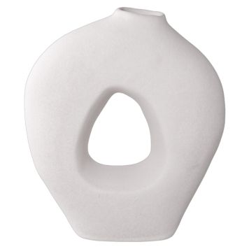 VAS HOUSE NORDIC KERAMISK VIT 24X10,5X27,8CM