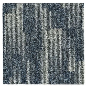 TEXTILPLATTA CONDOR CARPETS SANTO MÖRKBLÅ 50X50CM 5M²/PKT