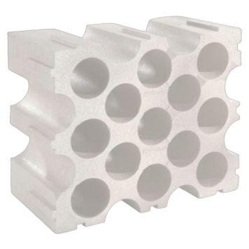 VINSTÄLL MOTTEZ 15 FLASKOR 50X43CM VIT