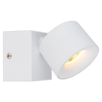 VÄGGLAMPA GLOBO RAE LED VIT