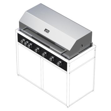 GASOLGRILL SKOTTE KITCHEN 1156 6 BRÄNNARE