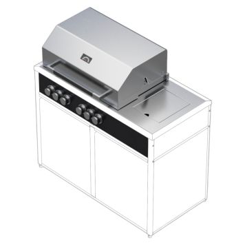 GASOLGRILL SKOTTE KITCHEN 1156 4 BRÄNNARE 