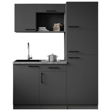 KÖK RESPEKTA OLIVER KB160GRGM GRÅ 160CM 