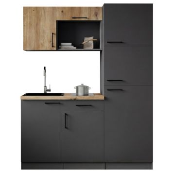 KÖK RESPEKTA OLIVER KB160GRGA GRÅ/EK 160CM