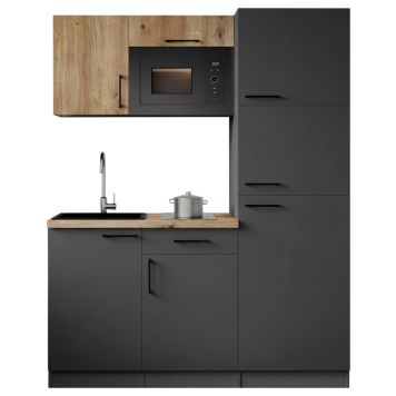 KÖK RESPEKTA OLIVER KB160GRGAMI GRÅ/EK 160CM