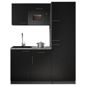 KÖK RESPEKTA OLIVER KB160GRSWMI SVART 160CM