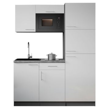 KÖK RESPEKTA OLIVER KB160GRWEMI VIT 160CM