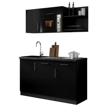 PENTRY RESPEKTA OLIVER KB145GRSWMI SVART 145CM