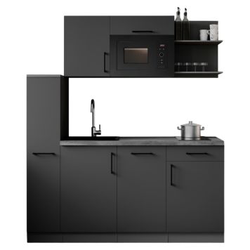 KÖK RESPEKTA OLIVER KB175GRGMMI GRÅ 175CM