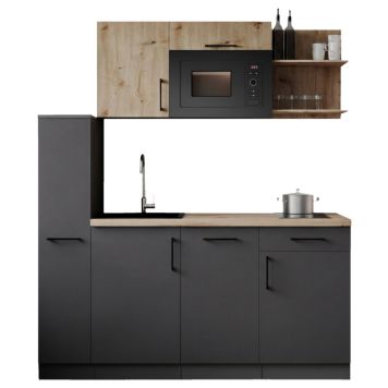 KÖK RESPEKTA OLIVER KB175GRGAMI GRÅ/EK 175CM