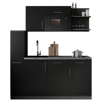 KÖK RESPEKTA OLIVER KB175GRSWMI SVART 175CM