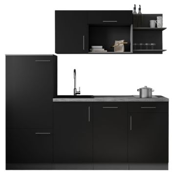 KÖK RESPEKTA OLIVER KB205GRSW SVART 205CM