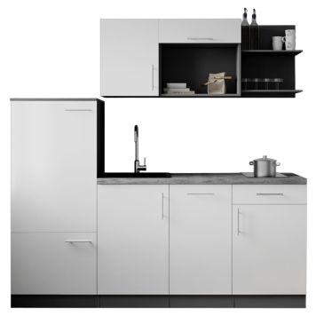KÖK RESPEKTA OLIVER KB205GRWE VIT 205CM