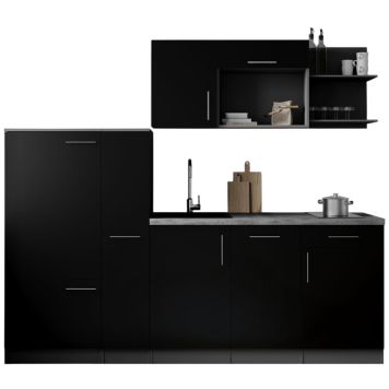 KÖK RESPEKTA OLIVER KB235GRSW SVART 235CM