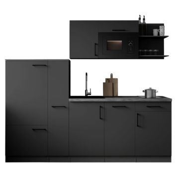 KÖK RESPEKTA OLIVER KB235GRGMMI GRÅ 235CM